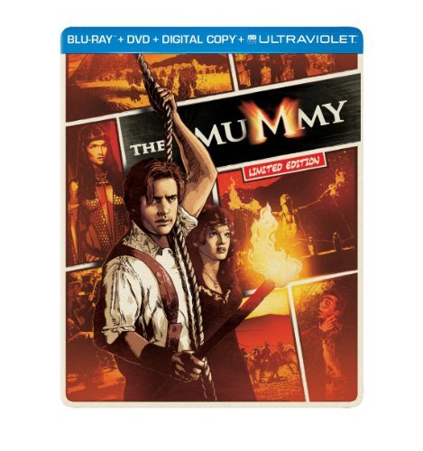 Mummy (1999) Mummy (1999) Blu Ray Ws Steelbook Lmtd Ed. Pg13 DVD Dc Uv 