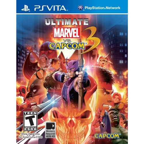 PlayStation Vita/Ultimate Marvel Vs. Capcom 3@Capcom U.S.A. Inc.@T