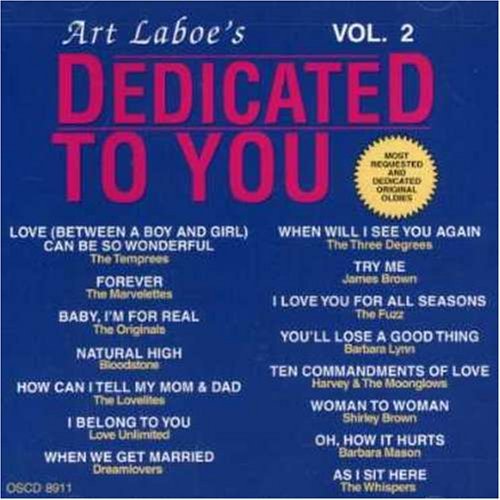 Art Laboe Presents Vol. 2 Dedicated To You Art Laboe Presents 