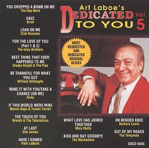 Art Laboe Presents/Vol. 5-Dedicated To You@Gap Band/Gaye/Terrell/Temprees@Art Laboe Presents