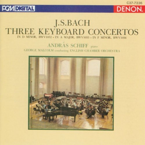 J.S. Bach/Con Kbd (3)@Schiff (Pno)@Malcolm/English Co