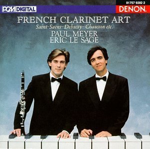 Paul Meyer French Clarinet Art Meyer (cl) Le Sage (pno) 