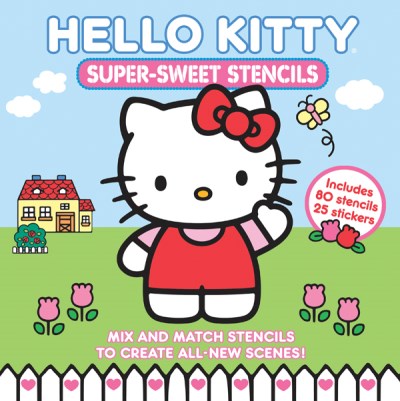 Becker&mayer! Books Hello Kitty Super Sweet Stencils 