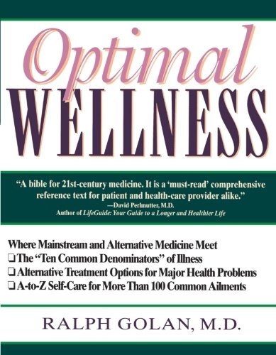 Ralph Golan/Optimal Wellness@ Where Mainstream and Alternative Medicine Meet