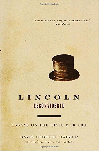 David Herbert Donald/Lincoln Reconsidered@3 SUB