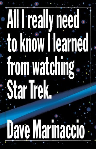 Dave Marinaccio/All I Really Need to Know I Learned from Watching