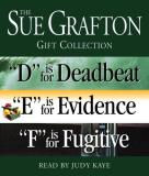 Sue Grafton Sue Grafton Def Gift Collection "d" Is For Deadbeat "e" Is For Evidence "f" Is Abridged 