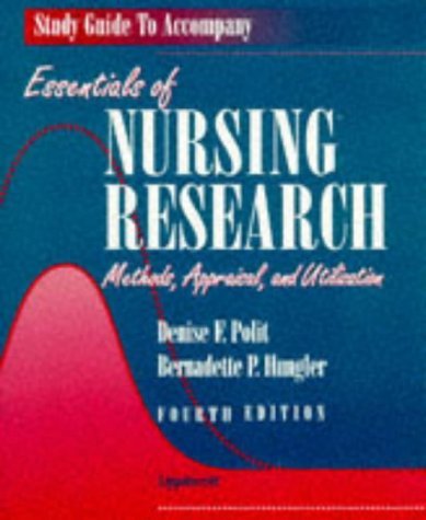 Denise F. Polit/Study Guide To Accompany Essentials Of Nursing Res