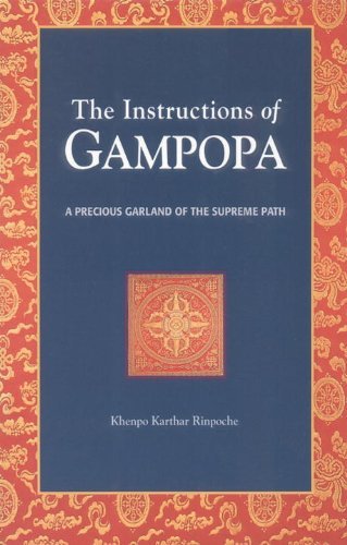Karthar The Instructions Of Gampopa A Precious Garland Of The Supreme Path 