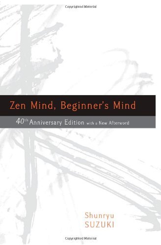 Shunryu Suzuki Zen Mind Beginner's Mind 0040 Edition;anniversary 