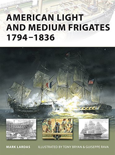 Mark Lardas American Light And Medium Frigates 1794 1836 