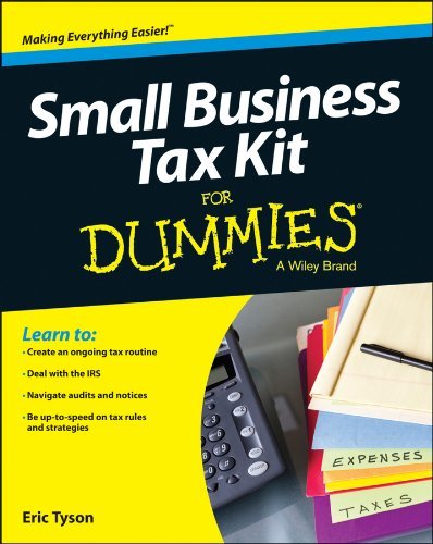 Eric Tyson Small Business Taxes For Dummies 