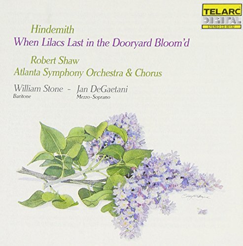 P. Hindemith/When Lilacs Last Bloom'D@Degaetani (Mez)/Stone (Bar)@Shaw/Atlanta So