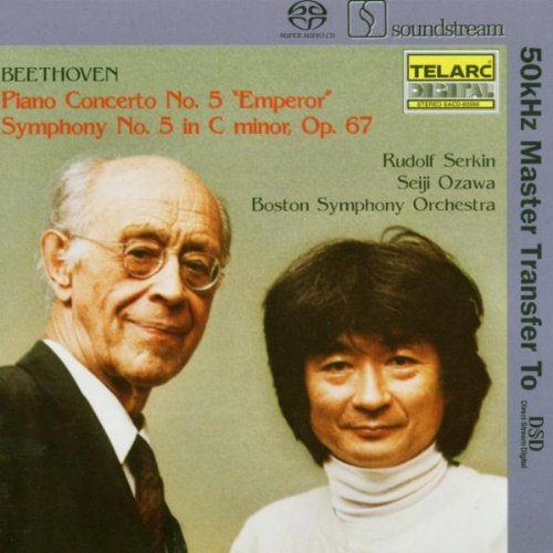 L.V. Beethoven/Con Pno 5/Sym 5@Sacd@Ozawa/Boston So