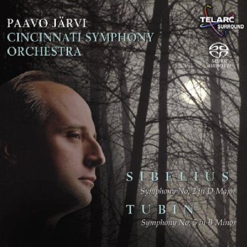 Sibelius/Tubin/Sym 2 (D Major)/Sym 5 (Bm)@Sacd/Hybrid/6 Ch@Jarvi/Cincinnati So