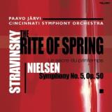 Nielsen Stravinsky Sym 5 Rite Of Spring Sacd Jarvi Cincinnati So 