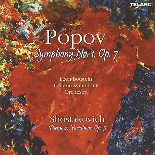 Popov/Shostakovich/Sym 1/Theme & Vars Op 3@MADE ON DEMAND@This Item Is Made On Demand: Could Take 2-3 Weeks For Delivery