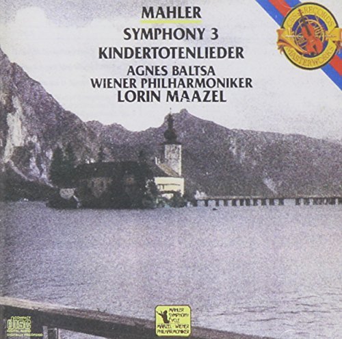 G. Mahler/Sym 3/Kindertotenlieder@Baltsa*agnes (Mezzo)@Maazel/Vienna Phil Orch