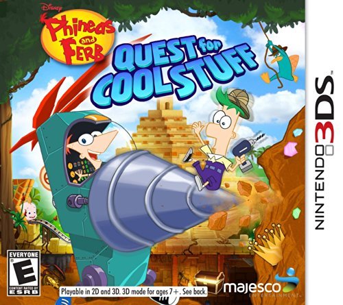 Nintendo 3ds/Phineas & Ferb: Quest For Cool@Majesco Sales Inc.@E