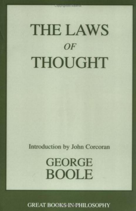 George Boole The Laws Of Thought 