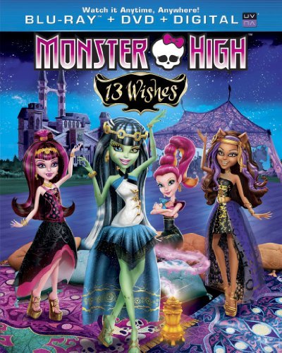 Monster High/13 Wishes@Blu-Ray/Dvd/Dc/Uv@Nr/Ws