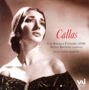 Maria Callas/1958 Los Angeles Concert@Callas (Sop)@Rescigno