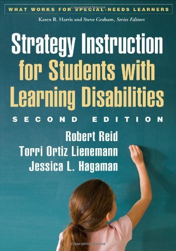 Robert Reid Strategy Instruction For Students With Learning Di 0002 Edition; 