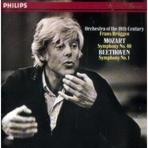 Orchestra Of The 18th Century/Mozart: Sym 40; Beethoven: Sym 1