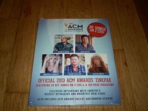 Official 2013 Acm Awards Zinepak 2 CD Walmart Excl Official 2013 Acm Awards Zinepak 2 CD Walmart Excl 