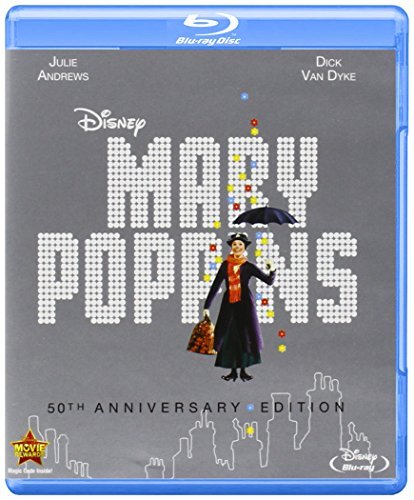Mary Poppins/50th Anniversary@Blu-Ray/Dvd/Dc@G/Ws