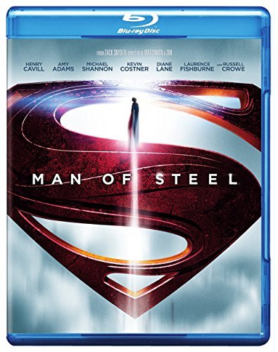 Man Of Steel/Cavill/Adams/Shannon/Costner@Blu-Ray/Dvd/Uv@Pg13/Ws