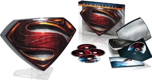 Man Of Steel 3d/Cavill/Adams/Shannon/Costner@Blu-Ray/Ws/Uv@Pg13/4 Br/Incl. Dvd