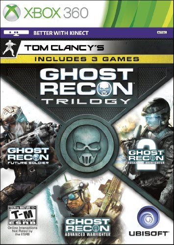 Xbox 360 Ghost Recon Trilogy Ubisoft M 