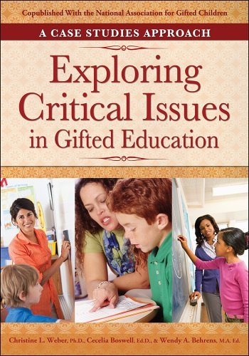 Christine L. Weber Exploring Critical Issues In Gifted Education A Case Studies Approach 