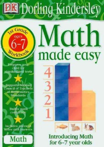 Dk Math Made Easy First Grade Workbook 