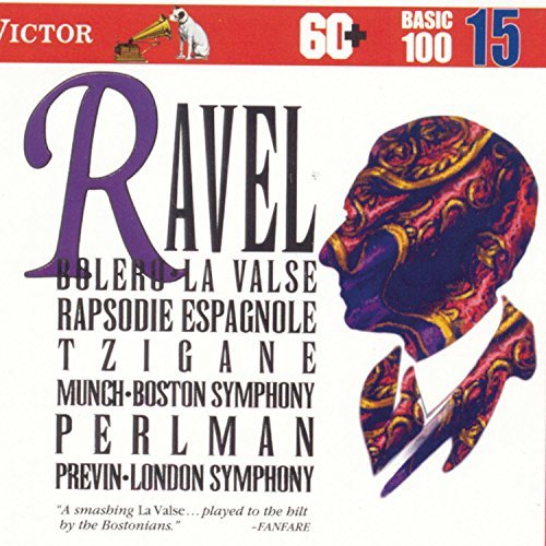 M. Ravel/Bolero/Rhaps Esp/Valse/&@Perlman (Vn)/Stagliano (Hn)@Munch & Previn/Various