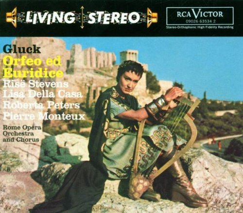C.W. Von Gluck/Orfeo & Euridice-Comp Opera@Stevens/Della Casa/Peters@Monteux/Rome Opera House Orch