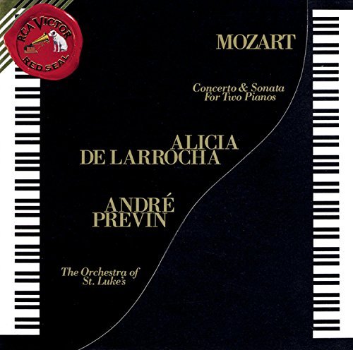 Wolfgang Amadeus Mozart/Concerto For 2 Pianos@De Larrocha (Pno)/Previn (Pno)
