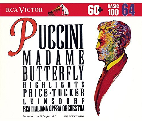 G. Puccini/Madama Butterfly-Hlts@Tucker/Price/Maero/Elias/+@Leinsdorf/Rca Italian Opera Or