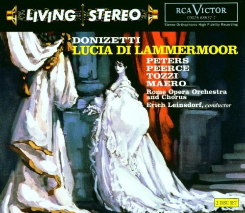 G. Donizetti/Lucia Di Lammermoor-Comp Opera@Peters/Pierce/Tozzi/Maero@Leinsdorf/Rome Opera Orch & Ch