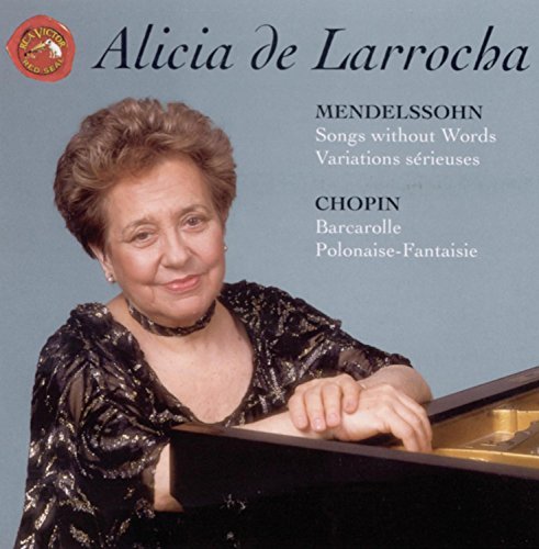 Alicia De Larrocha/Songs Without Words/Vars Serie@De Larrocha (Pno)