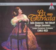 G. Verdi Traviata Comp Opera Gruberova Shicoff Zancanaro + Rizzi London So 