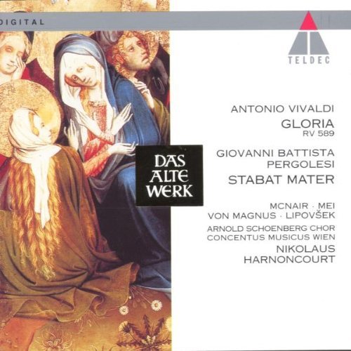 Vivaldi Pergolesi Gloria . Pergolesi Stabat Ma Mei Lipovsek Mcnair Von Magnus Harnoncourt Concentus Musicus 