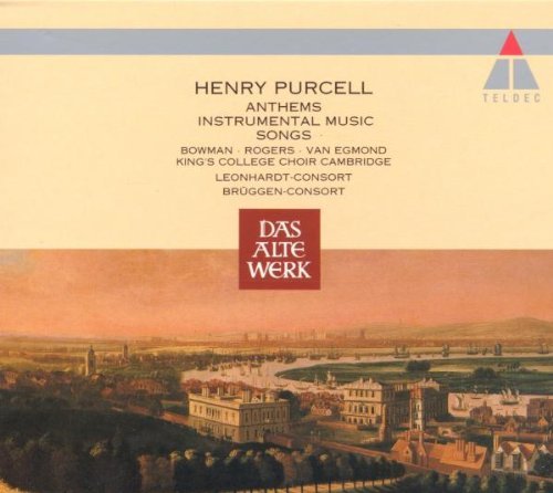 H. Purcell/Anthems Instrumental Music Son@Bowman/Rogers/Van Egmond/&@Leonhardt & Bruggen/Various