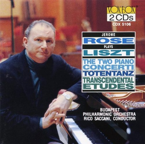 F. Liszt/Ct Pno 1/2/Totentanz@Rose*jerome (Pno)@Saccani/Budapest Phil Orch
