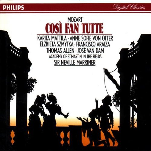 Wolfgang Amadeua Mozart Sir Neville Marriner Acade Mozart Così Fan Tutte 