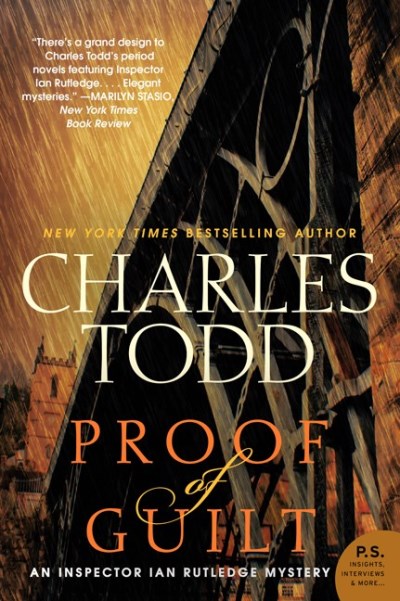 Charles Todd Proof Of Guilt 