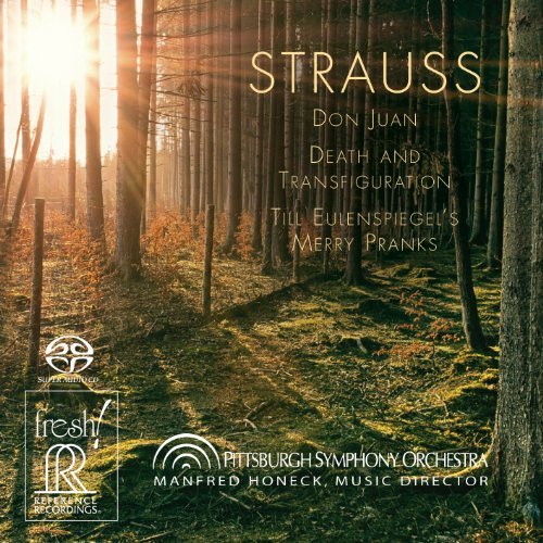 Richard Strauss/Tone Poems/Don Juan/Death & Tr@Honeck:Cnd/Pittsburgh So