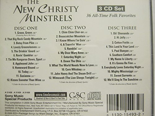 The New Christy Minstrels Thirty Six All Time Greatest 