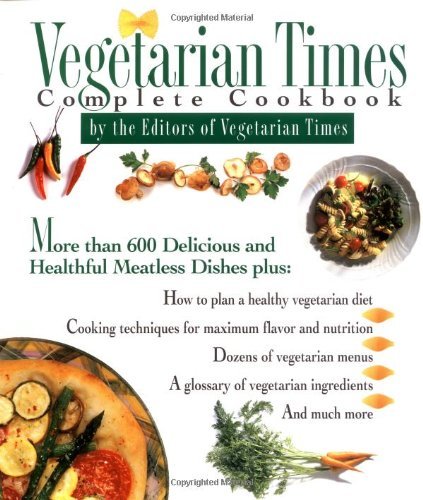 Vegetarian Times Lucy Moll Vegetarian Times Complete Cookbook 